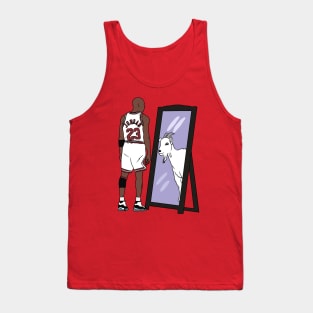 Michael Jordan Mirror GOAT Tank Top